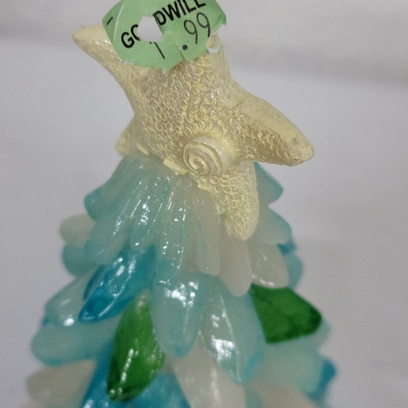 Fir Pine Resin Multi color Shell accent Tree - Picture 7 of 9